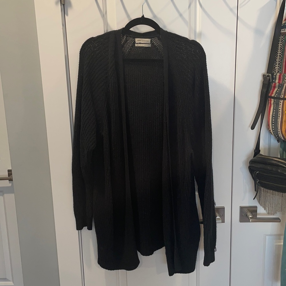 urban outfitters black cardigan